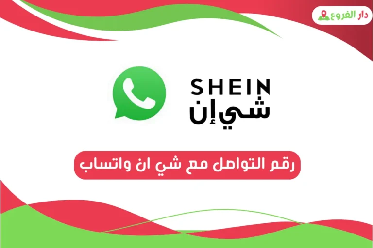 رقم التواصل مع شي ان واتساب